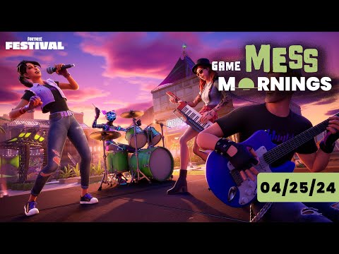 You can now use Rock Band instruments in Fortnite Festival | Game Mess Mornings 04/25/24 - Популярные видеоролики!