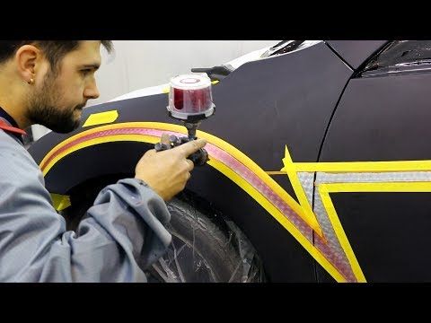 Custom Painted Dragon Ball Z Car! - Популярные видеоролики!
