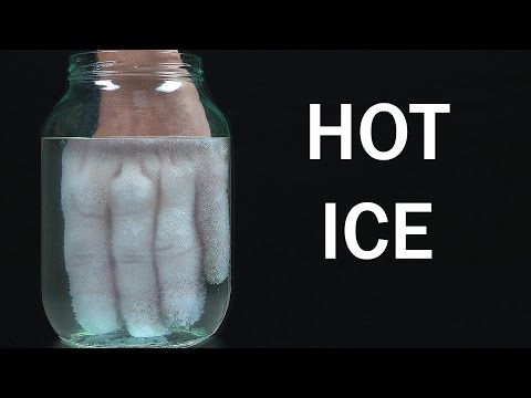 How to make Hot Ice at home - Amazing Science Experiment - Популярные видеоролики!