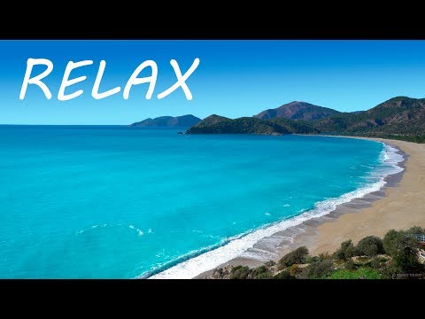 Just Relax: Soothing Music and Relaxing Ocean Sounds - Calming Beach - Популярные видеоролики!