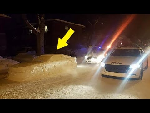Полицейские увидели неправильно припаркованную машину и уже хотели оштрафовать, но не тут-то было!.. - Популярные видеоролики!