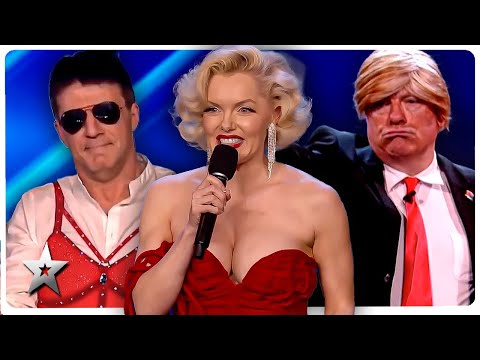 BEST Celebrity Look-a-Likes from Britain's Got Talent and More! - Популярные видеоролики!