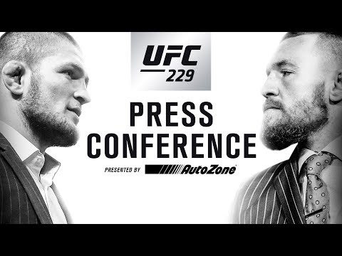 UFC 229 Press Conference: Khabib vs McGregor - Популярные видеоролики!
