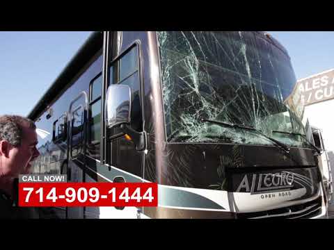 RV Front End Damage Repair Orange County CA - Популярные видеоролики!