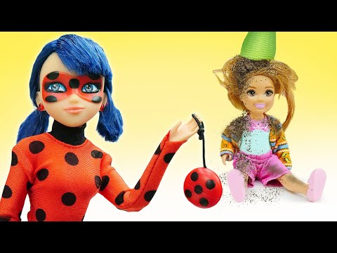 Леди Баг и Супер Кот спасают Барби и её учеников в школе - Видео для девочек про куклы Леди Баг - Популярные видеоролики!