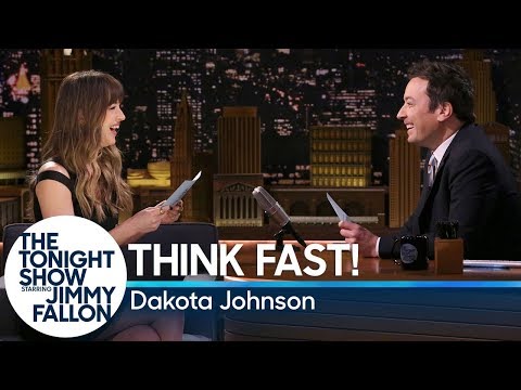 Think Fast! with Dakota Johnson - Популярные видеоролики!