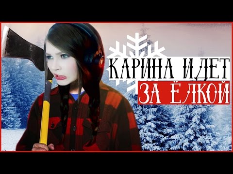 КАРИНА ИДЁТ ЗА ЕЛКОЙ - Популярные видеоролики!