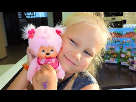 Посылка с милыми МОНЧИЧИ для Алисы ! Monchichi toys for kids - Популярные видеоролики!