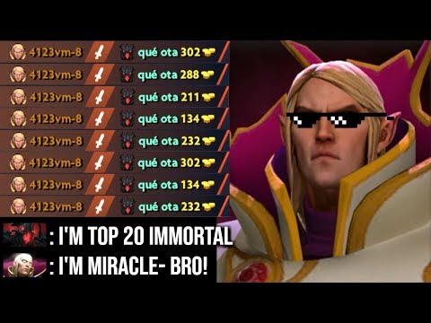 Miracle- BEST Invoker In The World! Mastered Ultra Instinct No One Can Stop Him WTF Combo Dota 2 - Популярные видеоролики!