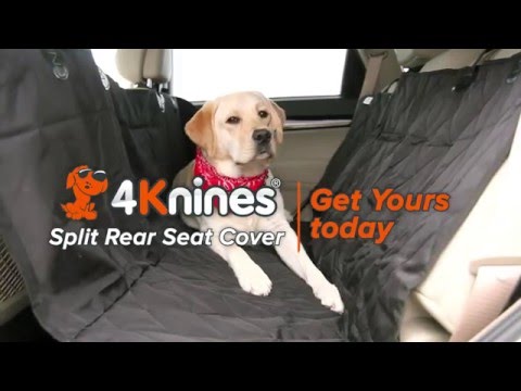4Knines Split Rear Car Seat Cover for Dogs - Популярные видеоролики!