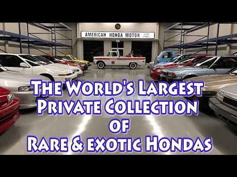 You Have Never Seen a Honda Collection Like This Before - Популярные видеоролики!