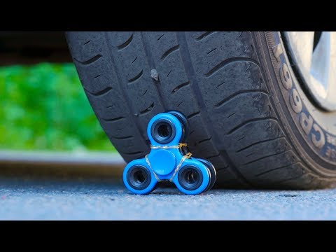 EXPERIMENT Car VS Fidget Spinner - Популярные видеоролики!