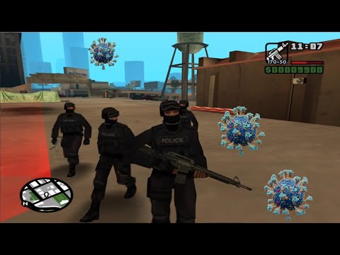 GTA san andreas - DYOM mission # 86 - Virus Bio-terrorists - Популярные видеоролики!