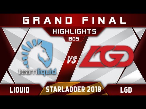 Liquid vs LGD Grand Final Starladder i-League 2018 Highlights Dota 2 - Популярные видеоролики!