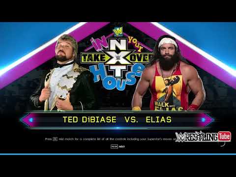 WWE 2K22 Gameplay Ted Dibiase Vs EliAs At NXT Takeover In Your House PPV Highlights HD - Популярные видеоролики!