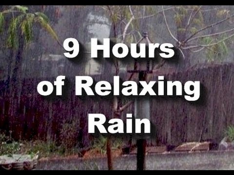 Rain Sounds : 9 hour long Raining 'Sleep Sounds' - Популярные видеоролики!
