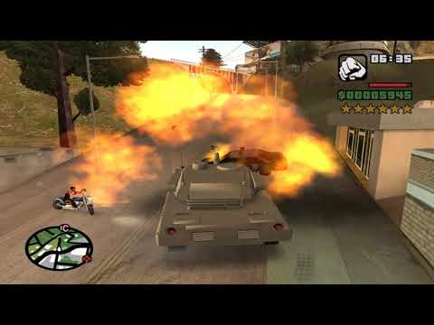 GTA san andreas - Missions with 6 stars wanted level #30 - Популярные видеоролики!