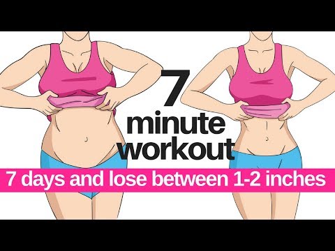7 DAY CHALLENGE 7 MINUTE WORKOUT TO LOSE BELLY FAT - HOME WORKOUT TO LOSE INCHES   Lucy Wyndham-Read - Популярные видеоролики!