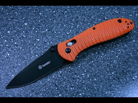 Нож Ganzo C739 440С - добрались и до Benchmade 551 Griptilian :) - Популярные видеоролики!