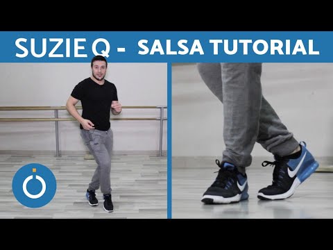 Basic SALSA STEPS - Suzie Q for Beginners - Популярные видеоролики!