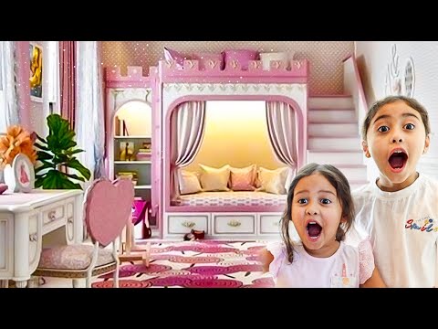 SURPRISING OUR DAUGHTERS WITH A NEW ROOM MAKEOVER REVEAL!!! **ADORABLE** - Популярные видеоролики!