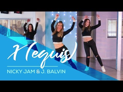 X (EQUIS) - Nicky Jam & J. Balvin - Easy Fitness Dance Video - Choreography - Популярные видеоролики!