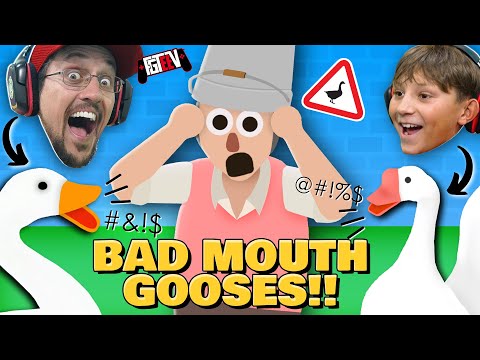 Cussing Goose is back with help! Sussy Ducky PRANKS peaceful restaurant! Duddz and Chase Gameplay - Популярные видеоролики!