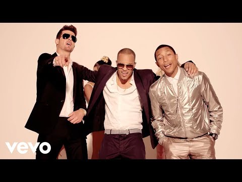 Robin Thicke - Blurred Lines (Unrated Version) ft. T.I., Pharrell - Популярные видеоролики!