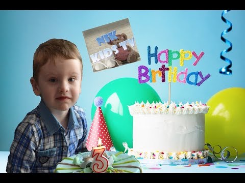 День Рождения Никиты 3 года Подарки Торт Игровая комната Joki Joya - Популярные видеоролики!